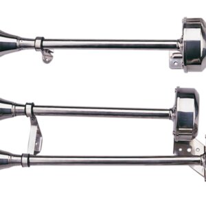 Hoorn RVS 12 volt dubbel