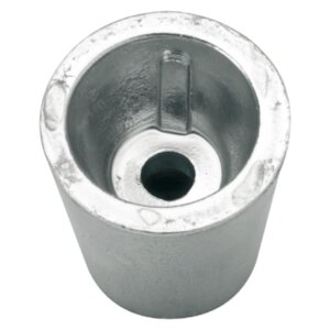 Schroefas anode conisch zink, as 30 mm