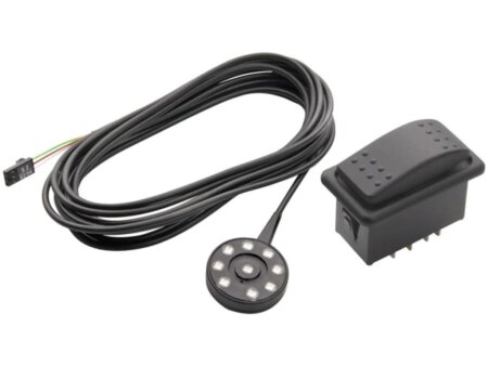 VETUS regensensor incl. schakelaar, 12/24 Volt