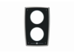 Aluminium uitbreidingspaneel voor twee instrumenten