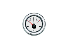 Vetus oliedrukmeter 12V/24V wit