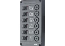 Schakelpaneel P6, automatische zekeringen, 12V