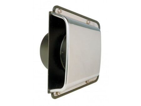 Vetus RVS luchtschelp Scirocco met slangaansluiting