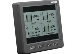 VETUS grafisch uitleesvenster voor ultrasone niveausensor SENSORB