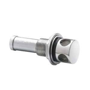 Tankbeluchter recht 16 mm, RVS316