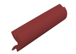 Afdekstrip rood RAL3004 - 30 meter