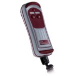 Handheld bediening met LED, 2 knops