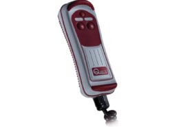 Handheld bediening met LED, 2 knops