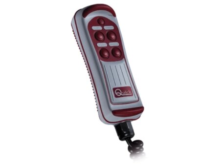 Handheld bediening met LED, 4 knops