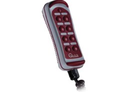 Handheld bediening met LED, 8 knops