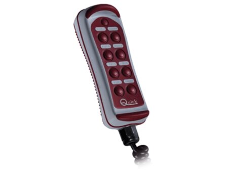 Handheld bediening met LED, 8 knops