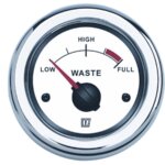 Vetus vuilwatermeter 12/24V wit - nieuwe lijn