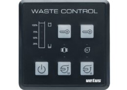 Controlepaneel voor vuilwatersysteem 12 & 24 Volt