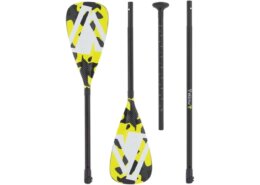 Modulaire zwart aluminium SUP / Kajak peddel van YellowV