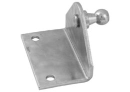 Montagebeugel voor gasveer, RVS