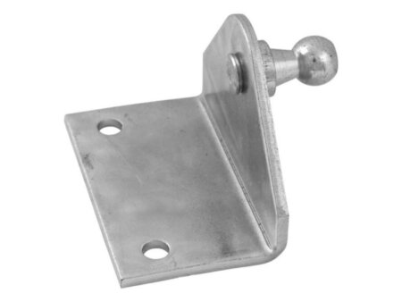 Montagebeugel voor gasveer, RVS