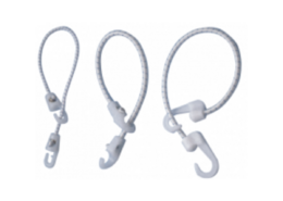 Spanner met haken 200 x 4 mm - 4 stuks