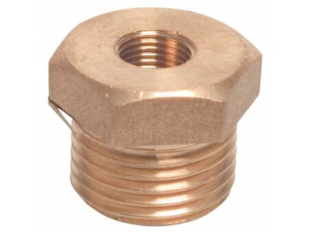 Messing verloopringen 3/8" x 1/2"