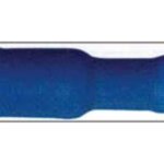 Draadklem rond 5 mm blauw vrouwtje 6 stuks