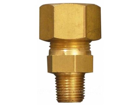 Overgangskoppeling 3/8" x 10 mm