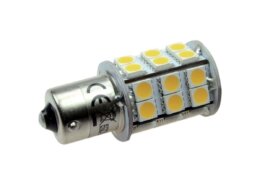 LED lamp BA15S WarmWit