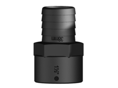 Slangtules met binnendraad composiet - 1 1/2" x 25 mm