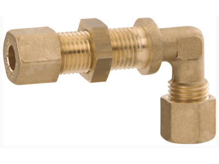 Schotdoorvoer haaks messing 8 mm