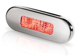 Hella Oblong LED trapverlichting, rood