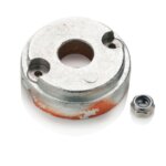 Zink anode voor Vetus 35 - 55 kgf en BOWA