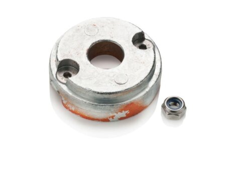 Zink anode voor Vetus 35 - 55 kgf en BOWA