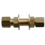 Schotdoorvoer messing 8 mm