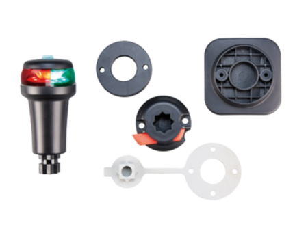 Draagbare LED Navigatieverlichting 360 graden wit