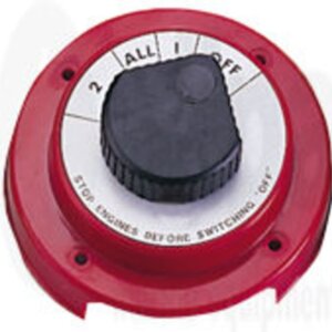 Accukeuze schakelaar