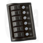 Schakelpaneel, 6 posities autofuse