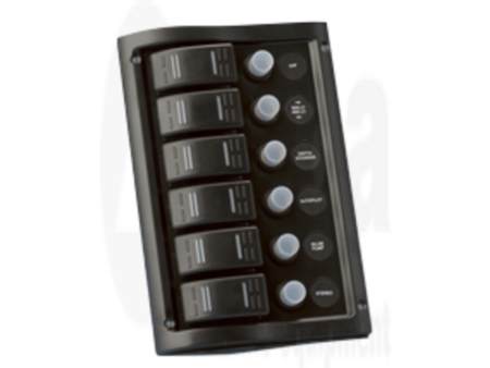 Schakelpaneel, 6 posities autofuse