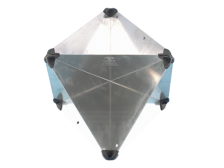 Achtvlakkige radar reflector, 340 x 340 x 470