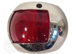LED Positielantaarns Luxe RVS 316 Rood 112.5°