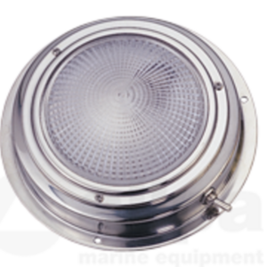 RVS LED-plafondlamp, opbouw, 12V/1,7W, LED 20x50