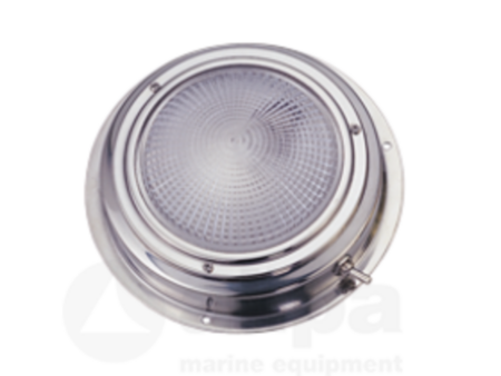 LED-plafondlamp rvs304, opbouw, 12V/1,7W, LED 137 x 122 mm