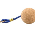 Drijvende sleutelhanger kurk rond 53 mm