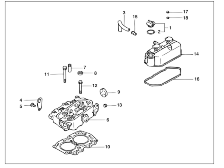 Pakking M2.C5/M2.D5 positie10