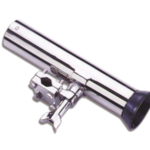 RVS hengelhouder voor railingmontage