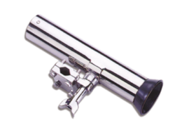 RVS hengelhouder voor railingmontage