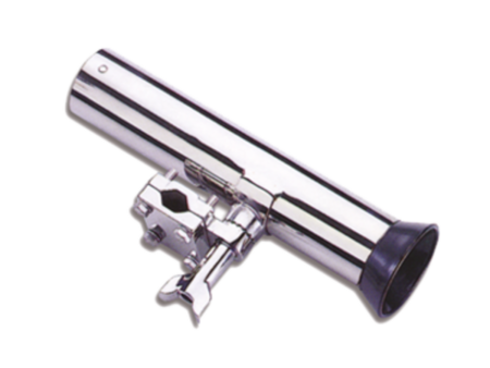 RVS hengelhouder voor railingmontage