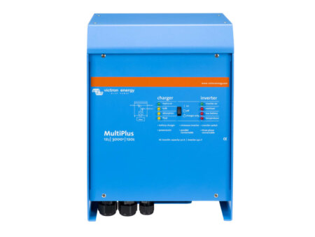Omvormer en acculader Victron Multiplus 12/3000-120-50