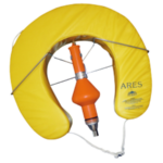 Reddingsboei hoefijzer + licht + houder