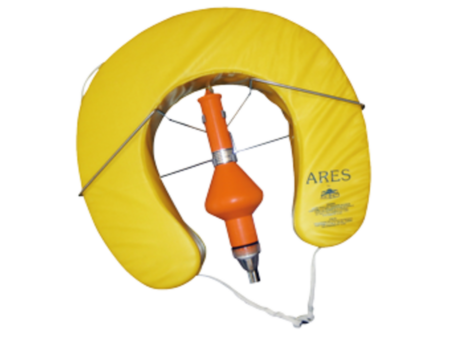 Reddingsboei hoefijzer + licht + houder