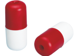 Lijndrijver rood/wit 140 x 60 mm