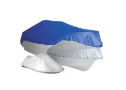 Afdekzeil navy maat XXL, 630 - 710 x 380 cm