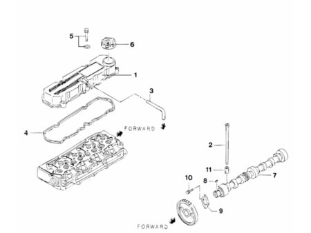 Klepdekselpakking M4.15/17/35/45/55/56